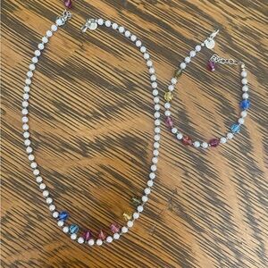 Emily Ray necklace and bracelet set
